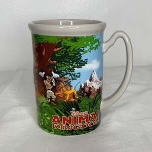 Animal Kingdom Disney Parks 3D Mug Goofy Pluto Jungle Mickey Safari Coffee Cup